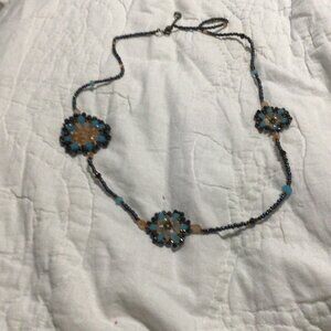 Hand made beaded necklace